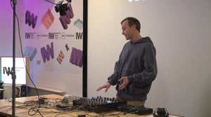 My hardware set up for live electronic music performance with Ben Pest Featured Image