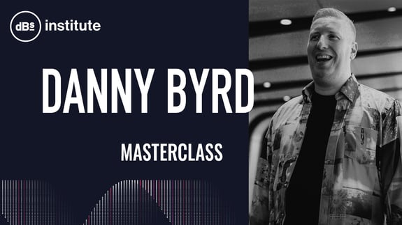 A thumbnail image for Danny Byrd's masterclass featuring a press picture of Danny smiling