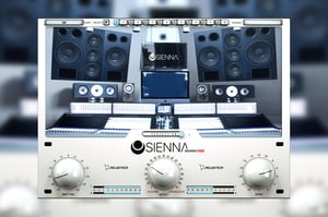 A screenshot of the Acustica Audio Sienna Free user interface