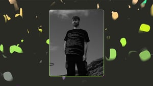 A B&W press shot of Will Amson