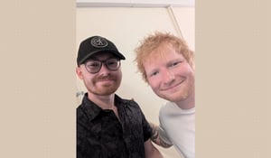 dBs alum Owen Trick and Ed Sheeran